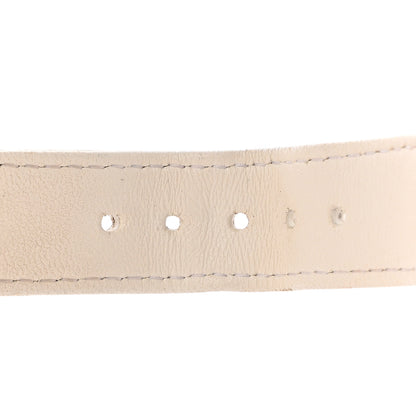 Chanel Lambskin Quilted Diamond Arm Coin Purse White 10 of 13