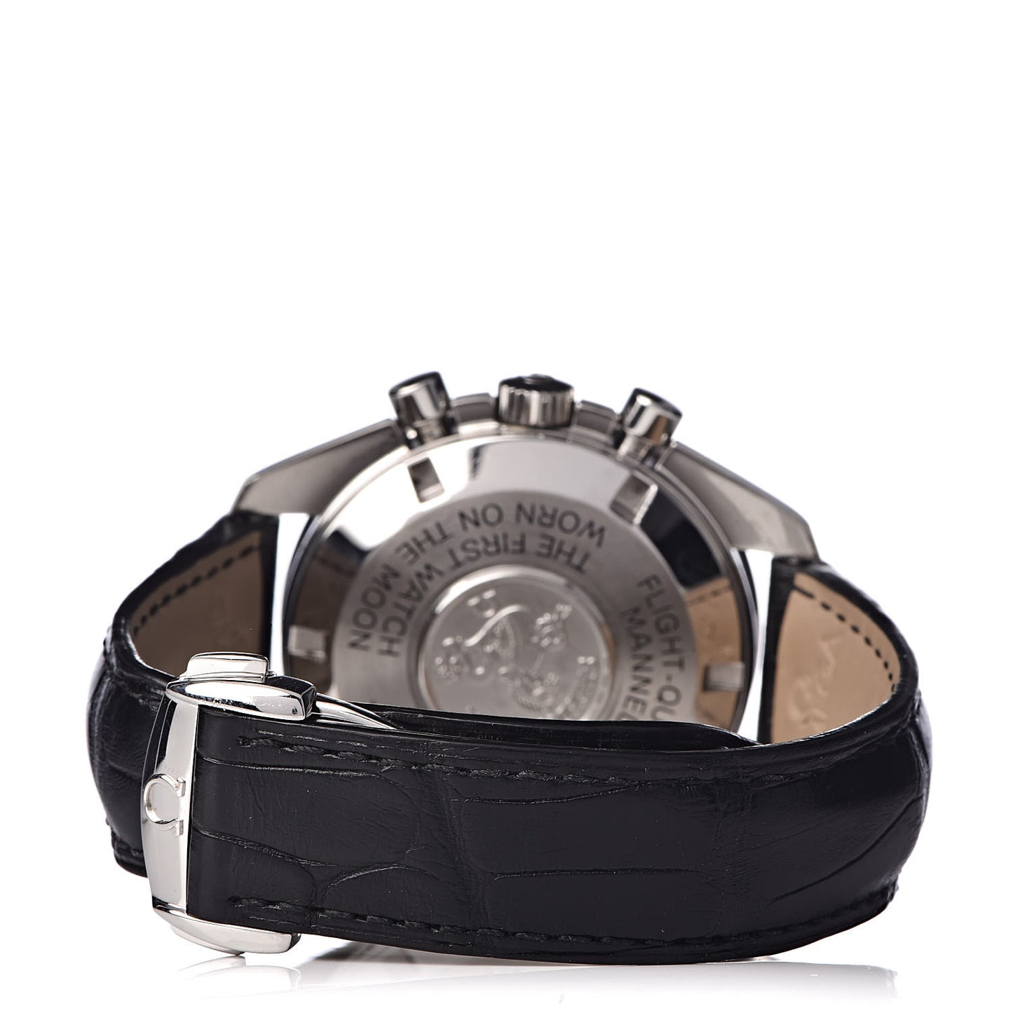 Stainless Steel Alligator 42mm Speedmaster Moonwatch Professional Chronograph Manual Winding Watch Black 311.33.42.30.01.001