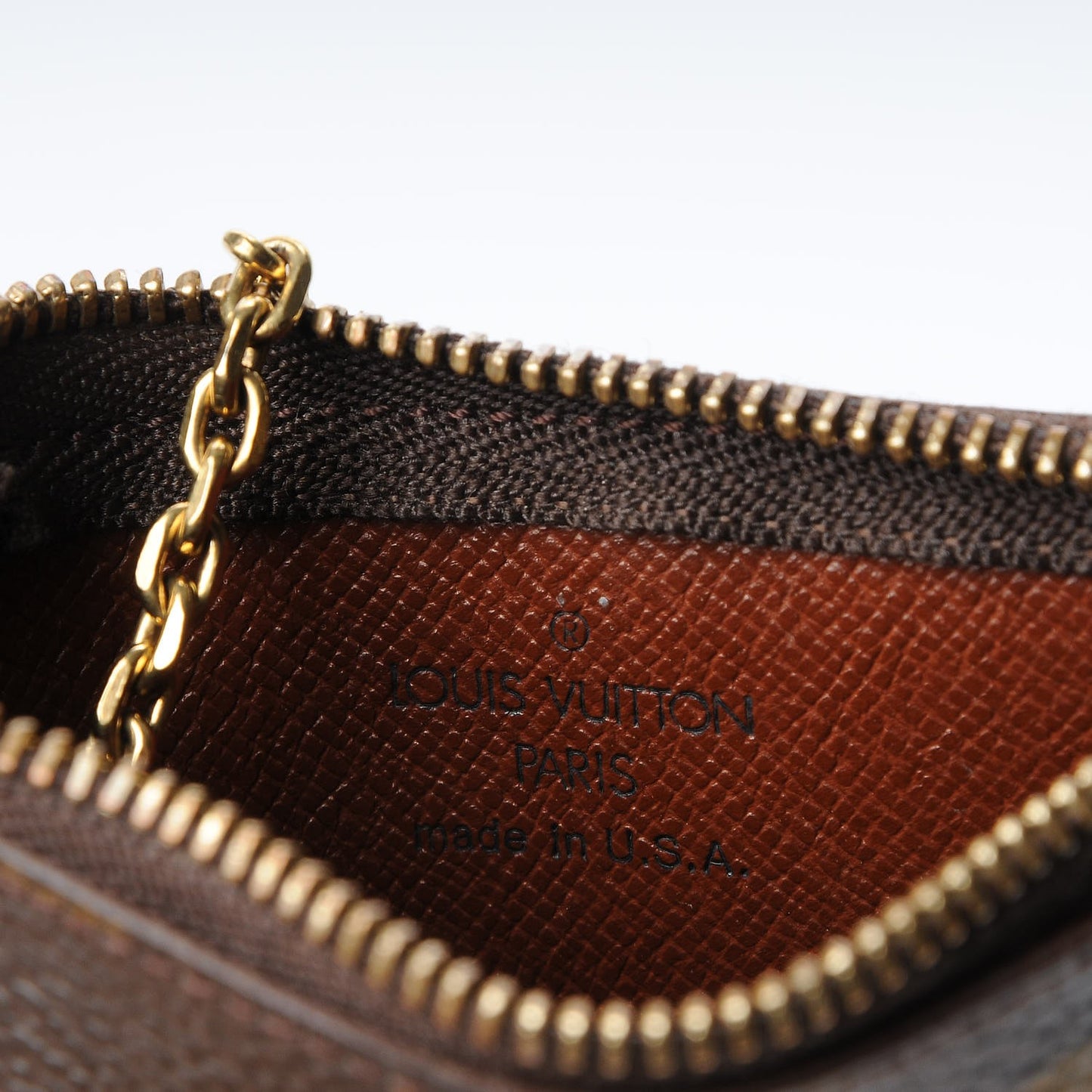 Monogram Key Pouch