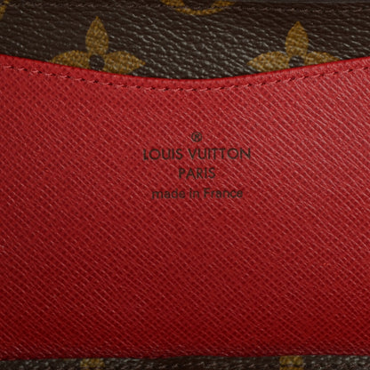 Louis Vuitton Monogram Josephine Wallet Red 7 of 8