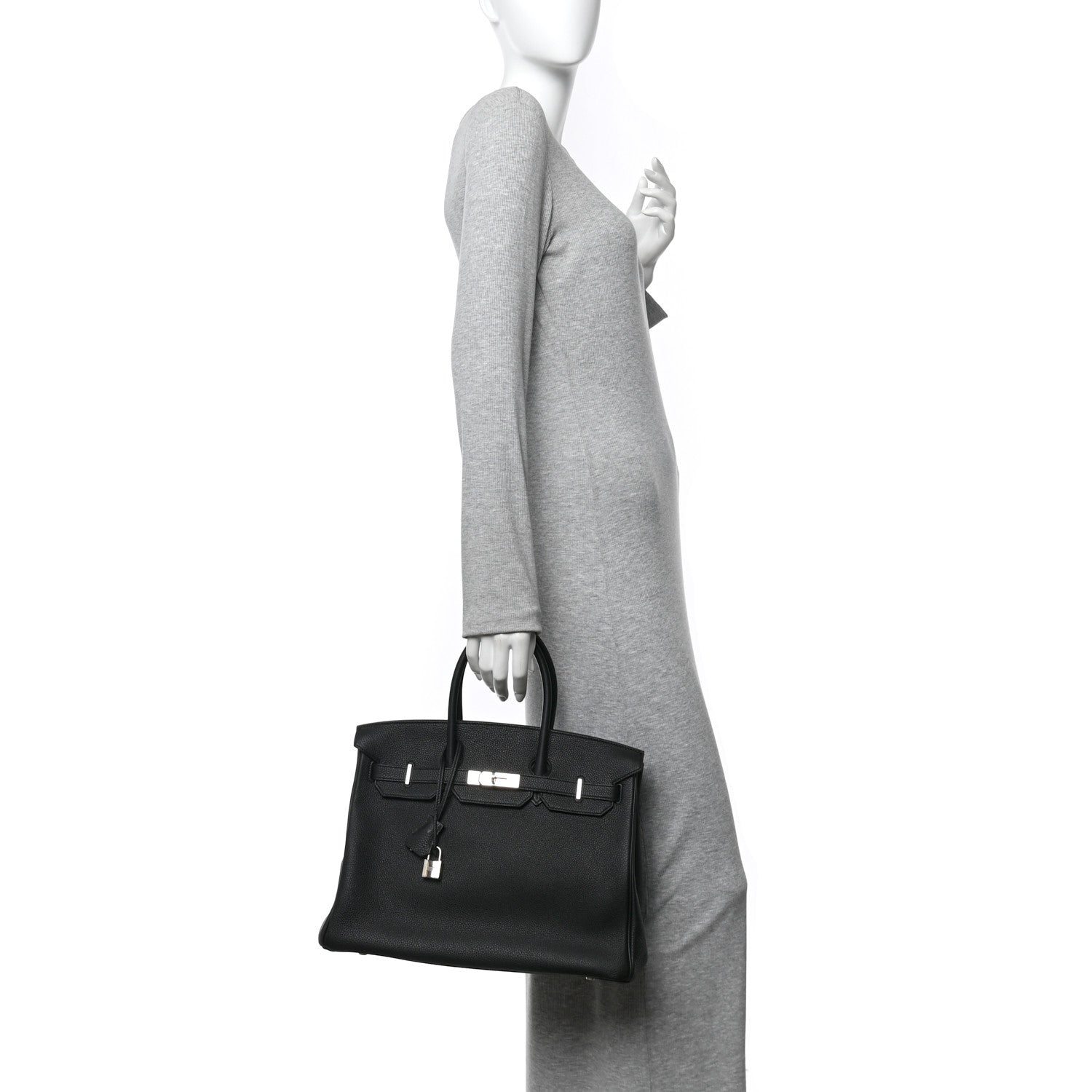 Hermes Togo Birkin 35 Black 2 of 13