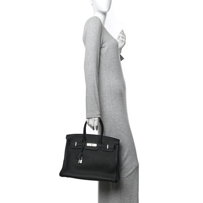 Hermes Togo Birkin 35 Black 2 of 13