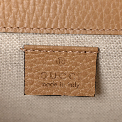 Gucci Dollar Calfskin Crystal Small Dionysus Shoulder Bag Natural Tan Black Diamond 7 of 11