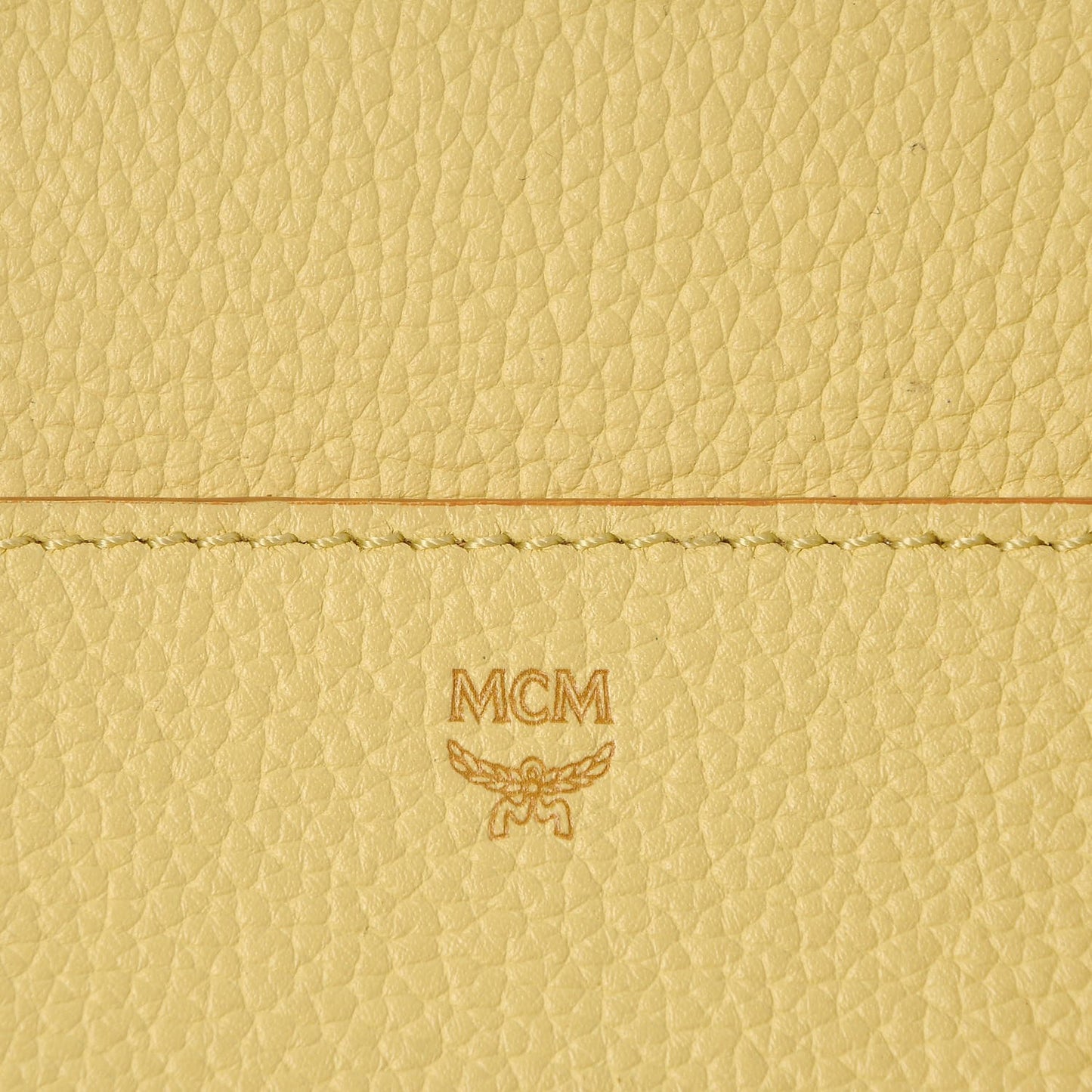 Pebbled Calfskin Medium Milla Backpack Custard Yellow
