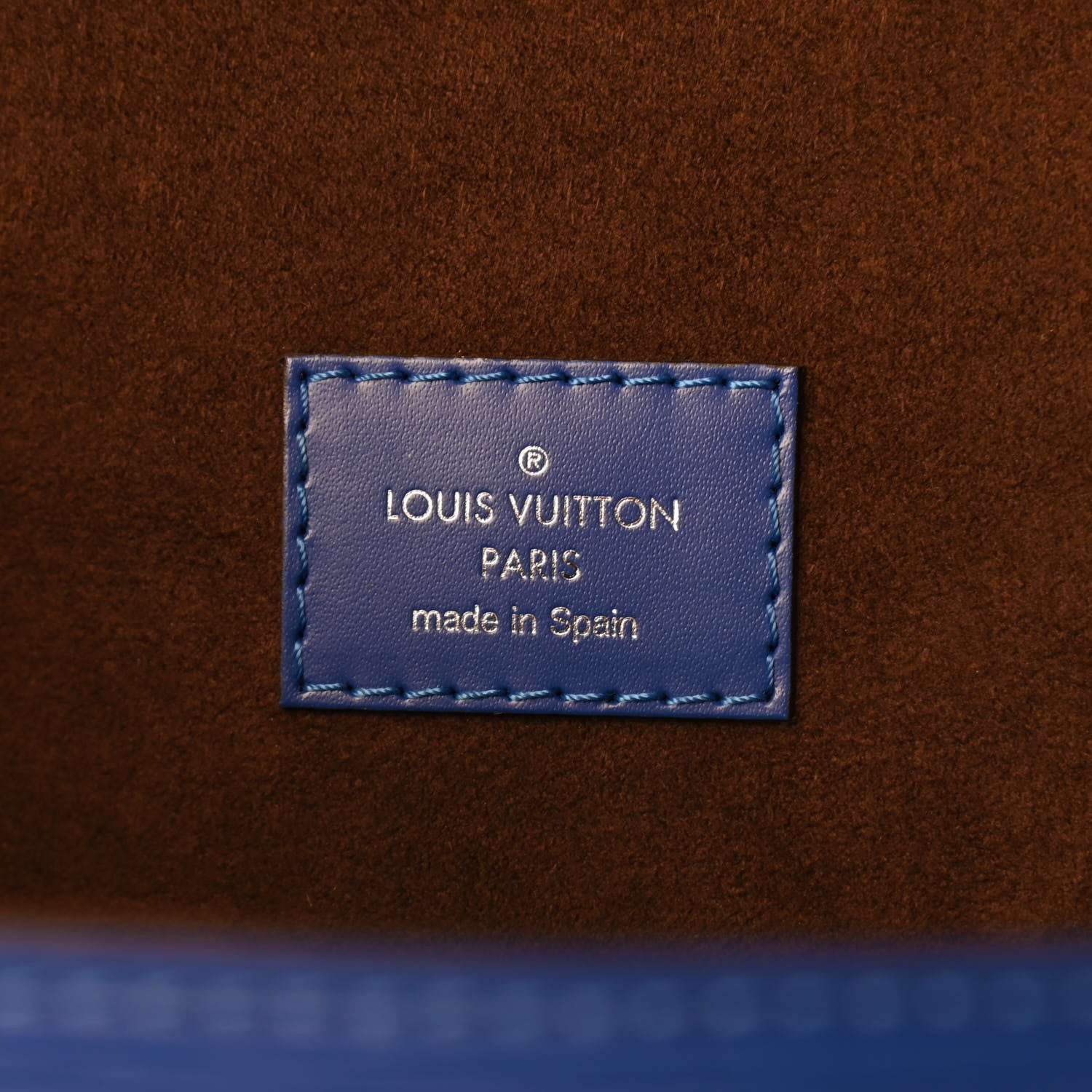 Louis Vuitton Epi Cluny MM Blueberry 6 of 8