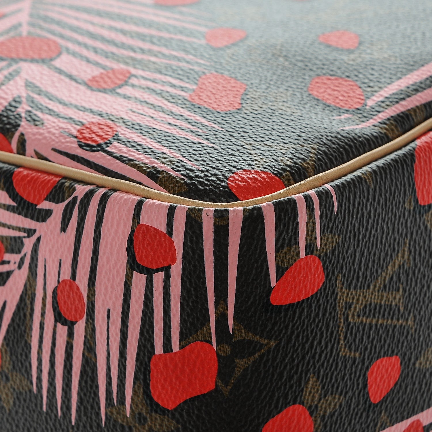 Louis Vuitton Monogram Jungle Dots Speedy 30 Sugar Pink Poppy 7 of 7