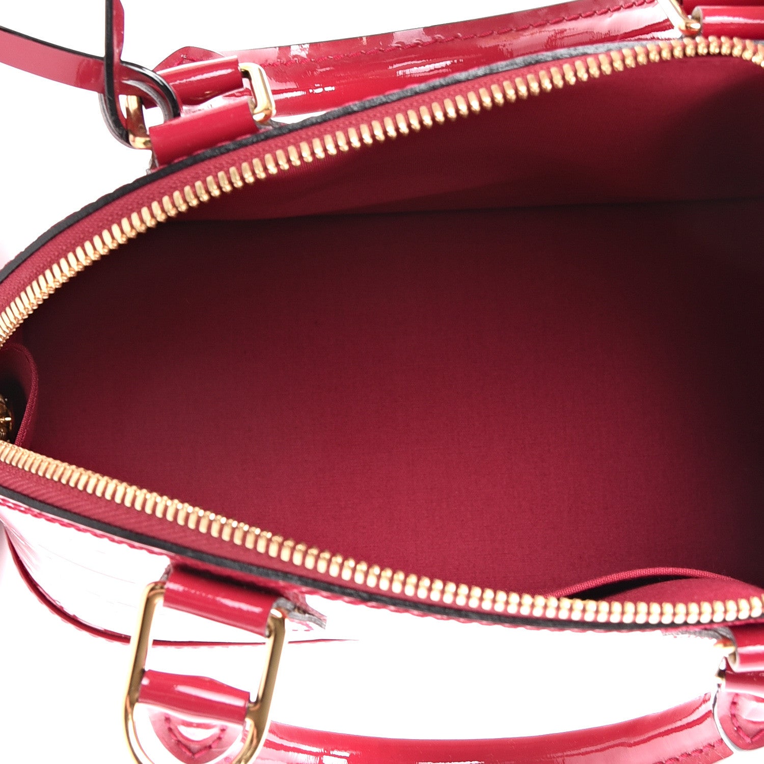 Louis Vuitton Vernis Alma BB Rose Indien 3 of 7