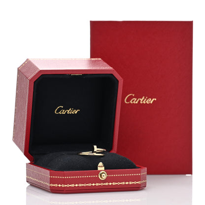 Cartier 18K Yellow Gold Small Juste Un Clou Ring 55 7.25 5 of 5