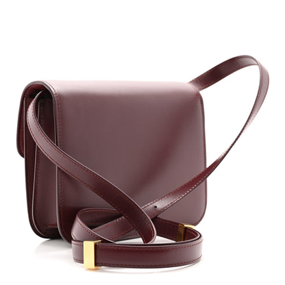 Celine Liege Calfskin Teen Classic Box Flap Bag Burgundy 3 of 13