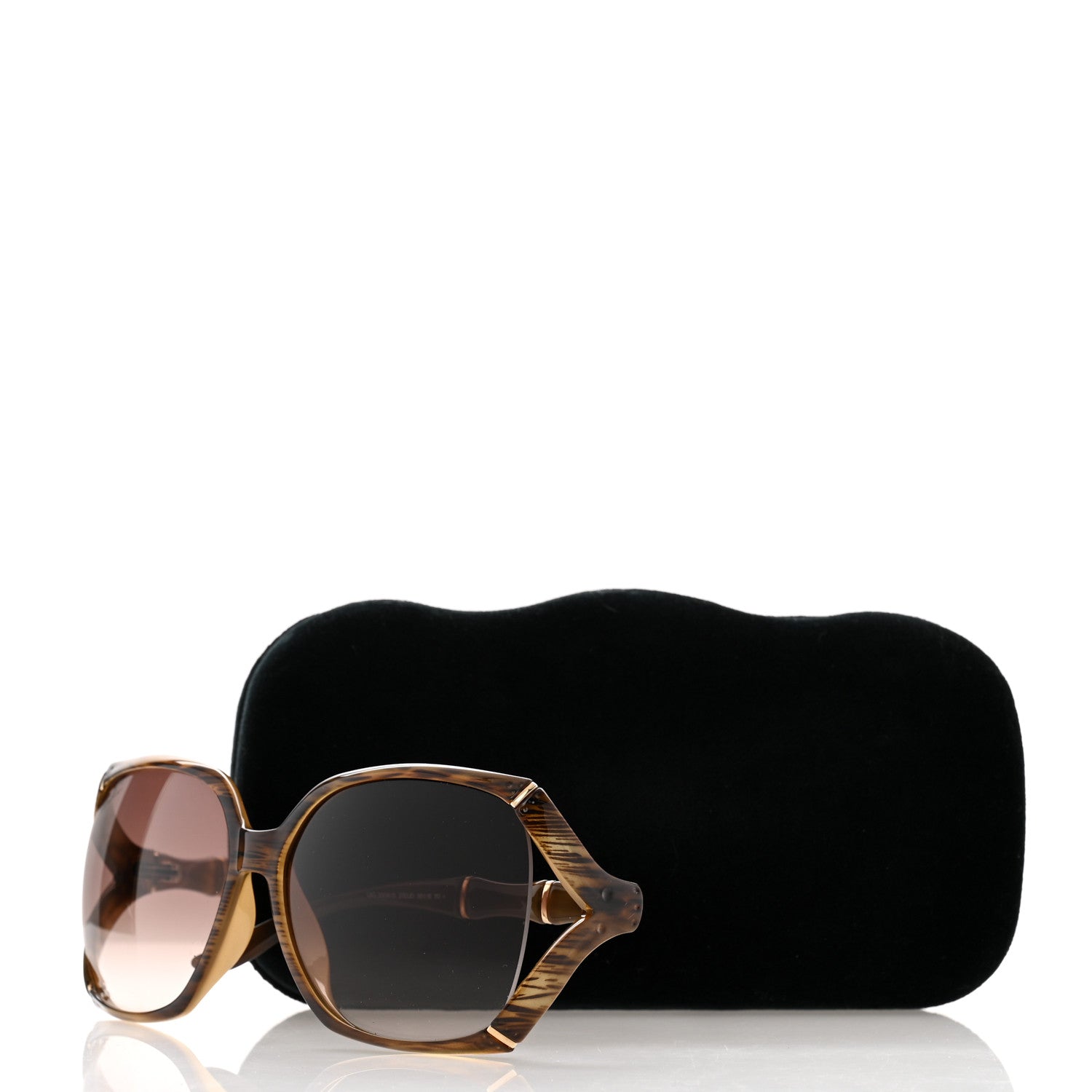 Gucci Bamboo Effect Sunglasses GG3508S Brown 1640952 – FASHIONPHILE
