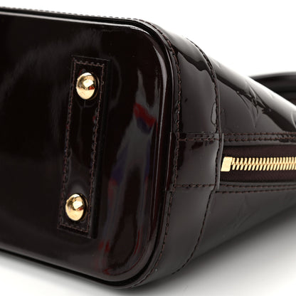 Louis Vuitton Vernis Alma BB Amarante 9 of 9