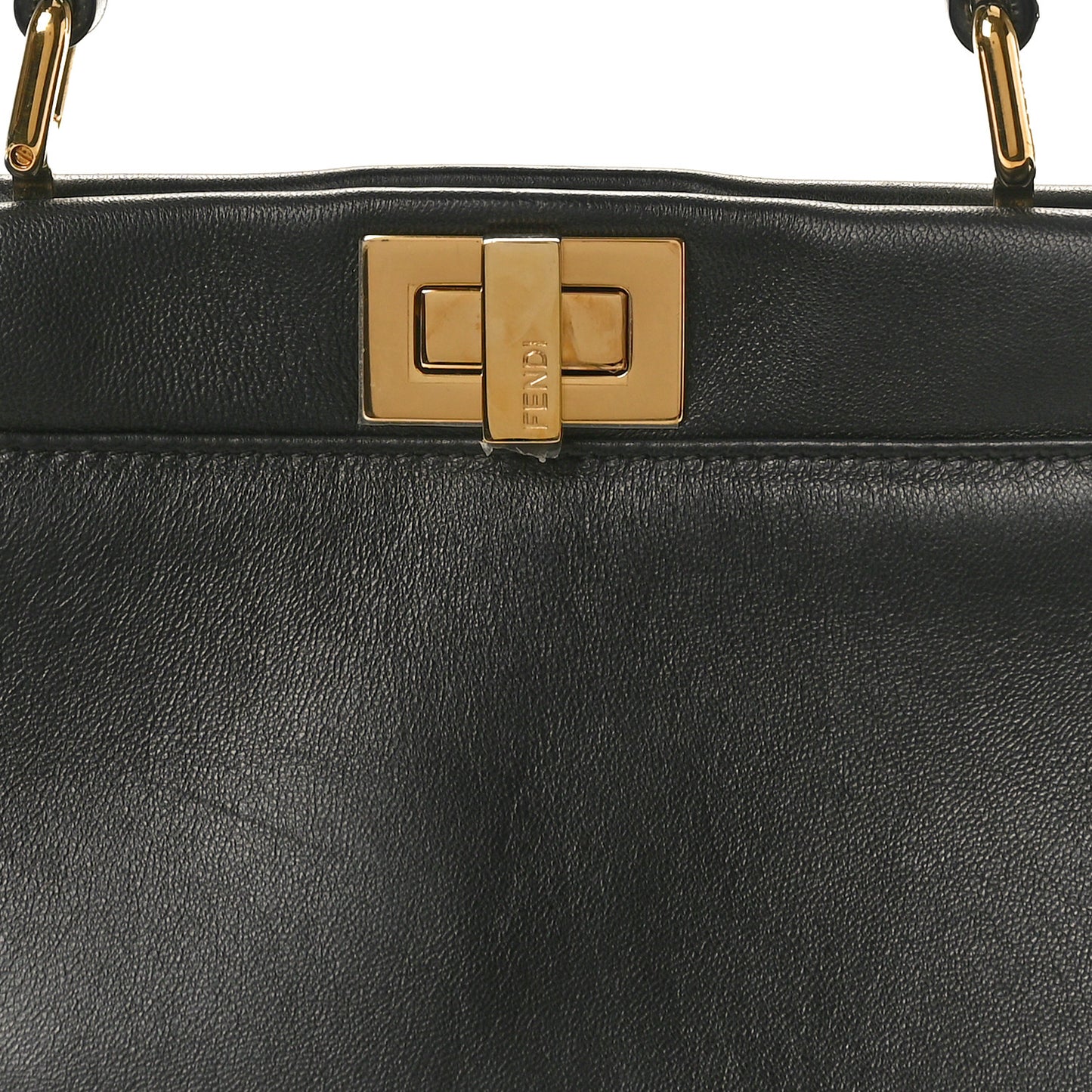 Nappa Mini Peekaboo Iconic Satchel Black
