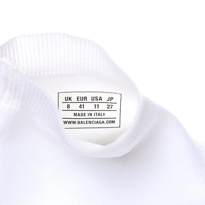 Balenciaga Neoprene Knit Womens Speed Sneakers 41 White 8 of 9