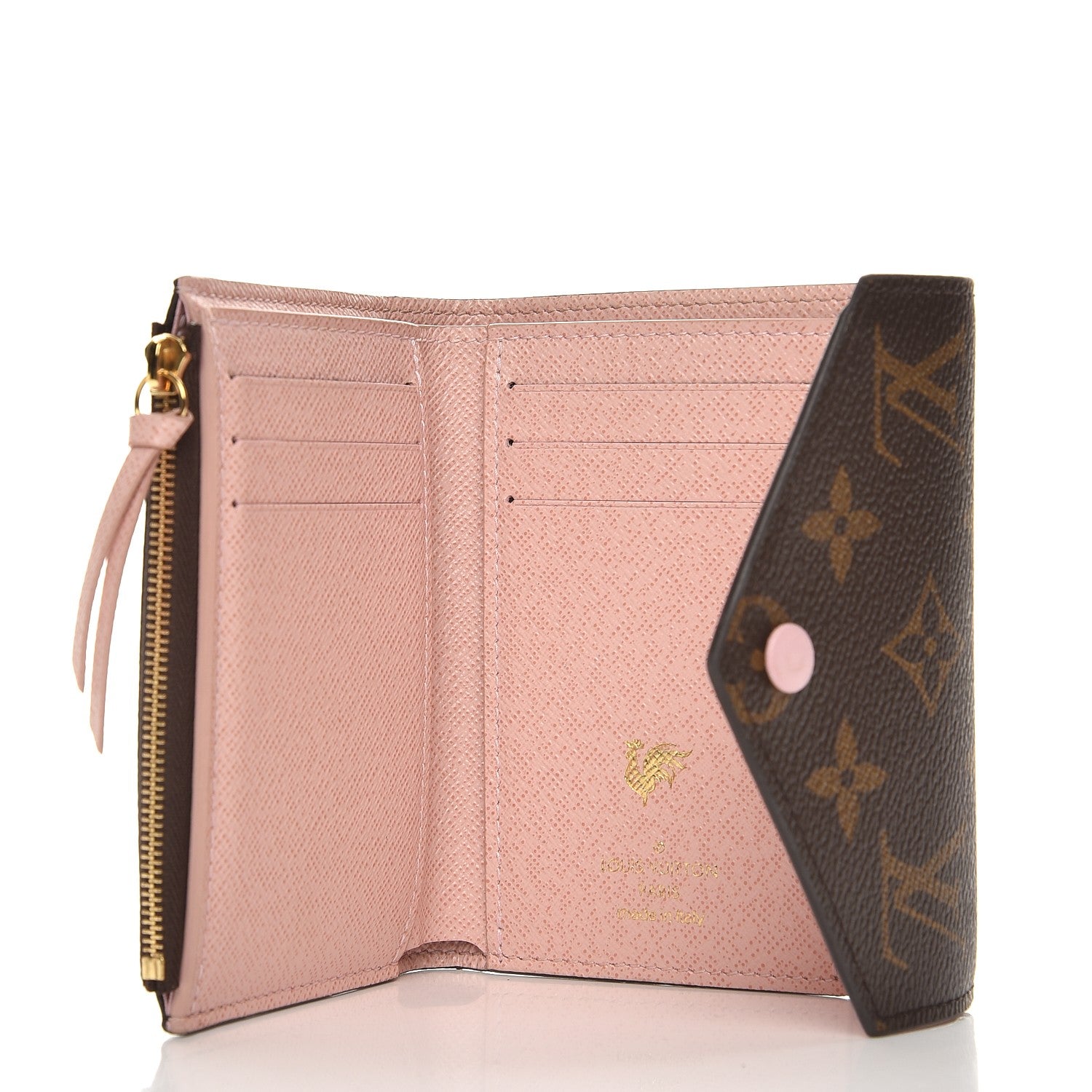 Louis Vuitton Monogram Victorine Wallet Rose Ballerine 5 of 9