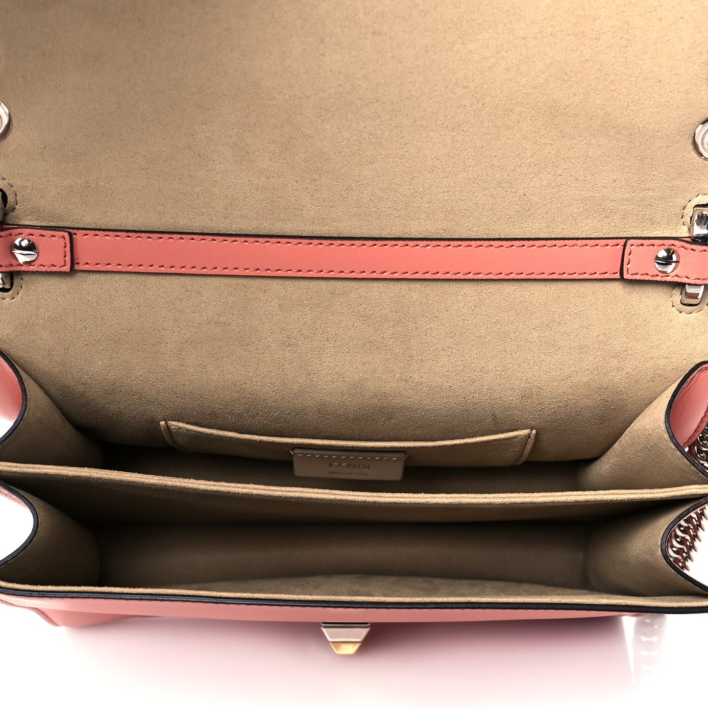 Vitello Liberty Shiny Nappa Lace Up Bow Kan I Shoulder Bag Macaron Confetto