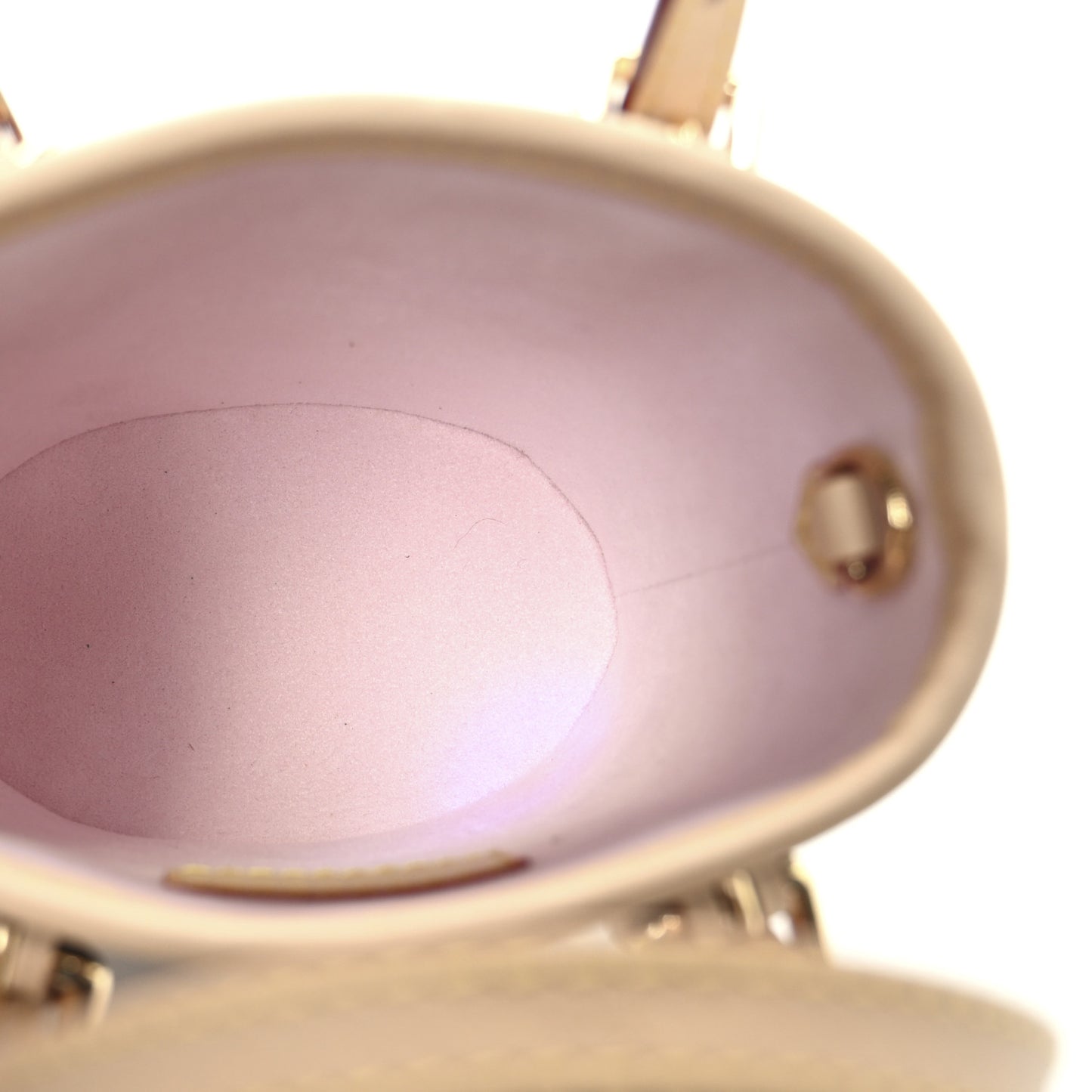 LV X TM Monogram Cherry Blossom Nano Bucket Sakura Brown