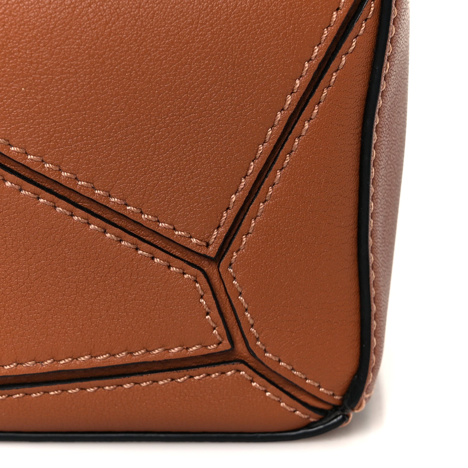 Loewe Calfskin Mini Puzzle Bag Tan 9 of 11
