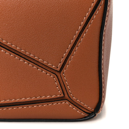 Loewe Calfskin Mini Puzzle Bag Tan 9 of 11
