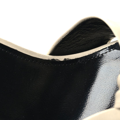 Saint Laurent Vendome Bianca 85 Platform Sandals 40 Pearl 10 of 11