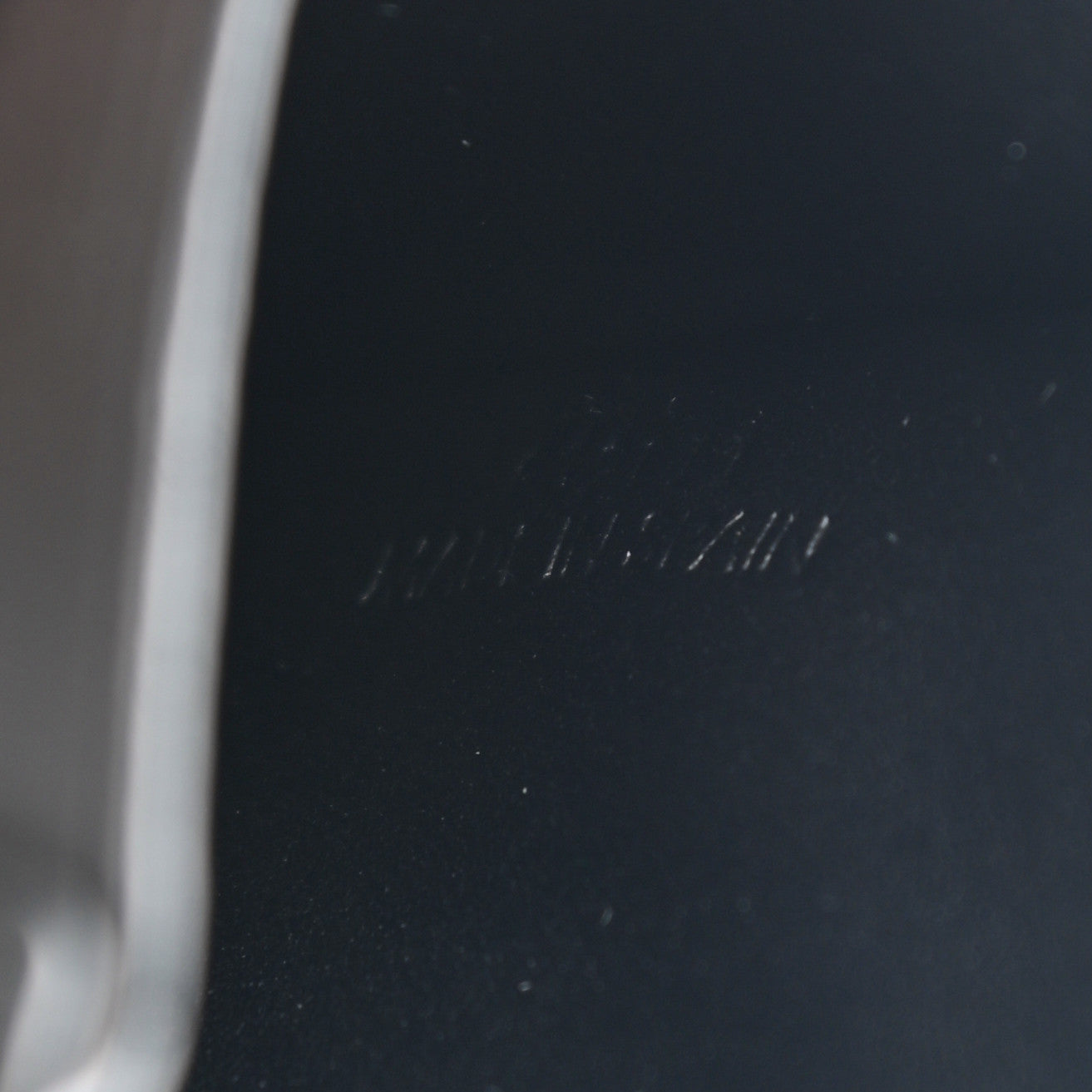 Soft Grained Calfskin Plain Card Holder Black