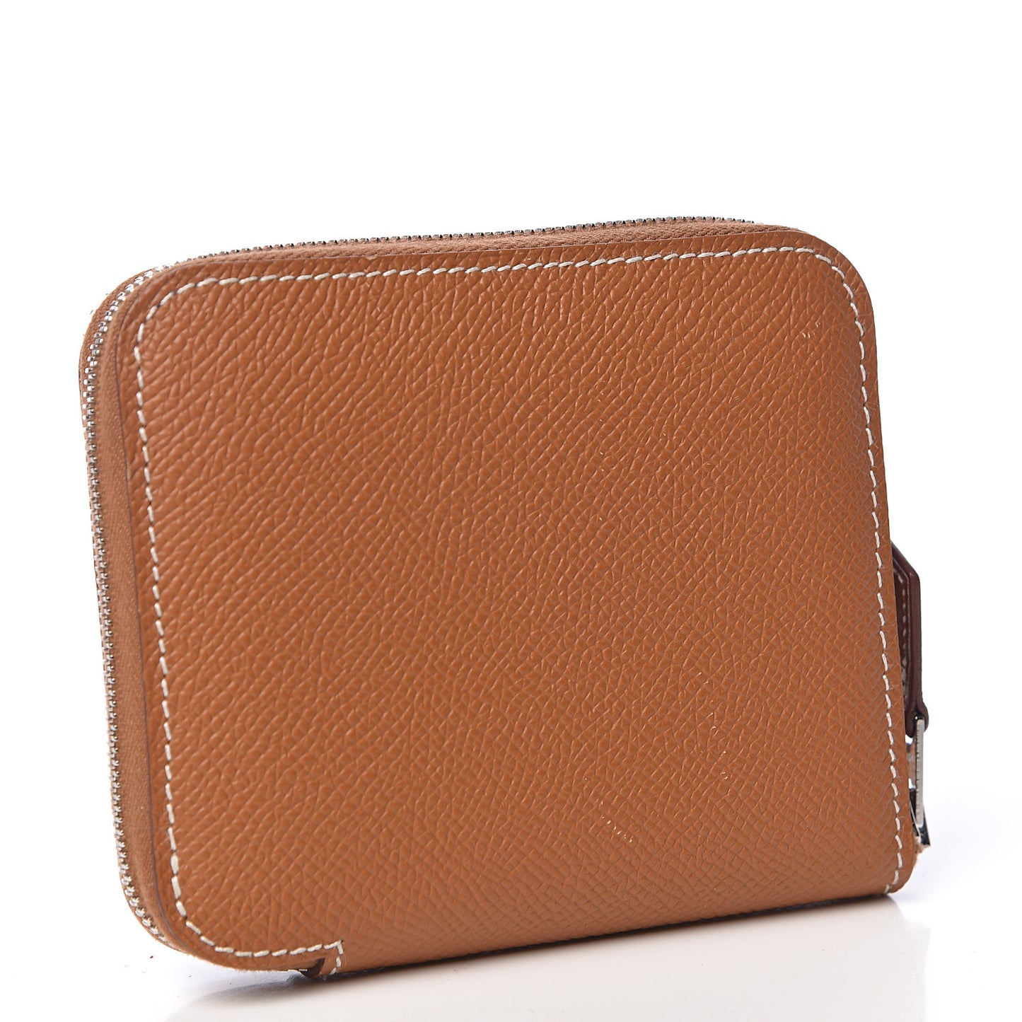 Epsom Silk'in Compact Wallet Gold Jaune De Naples