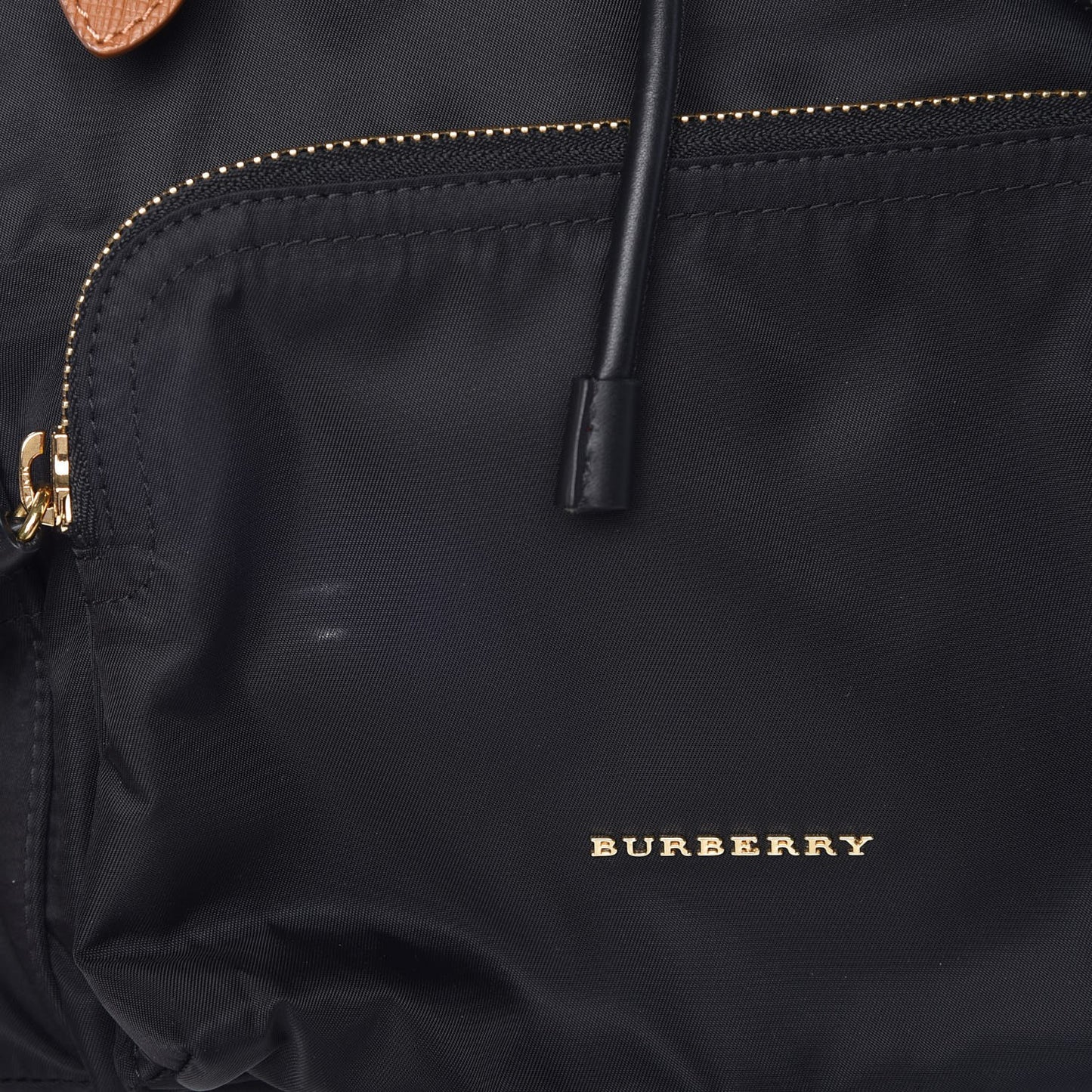 Nylon Medium Backpack Black