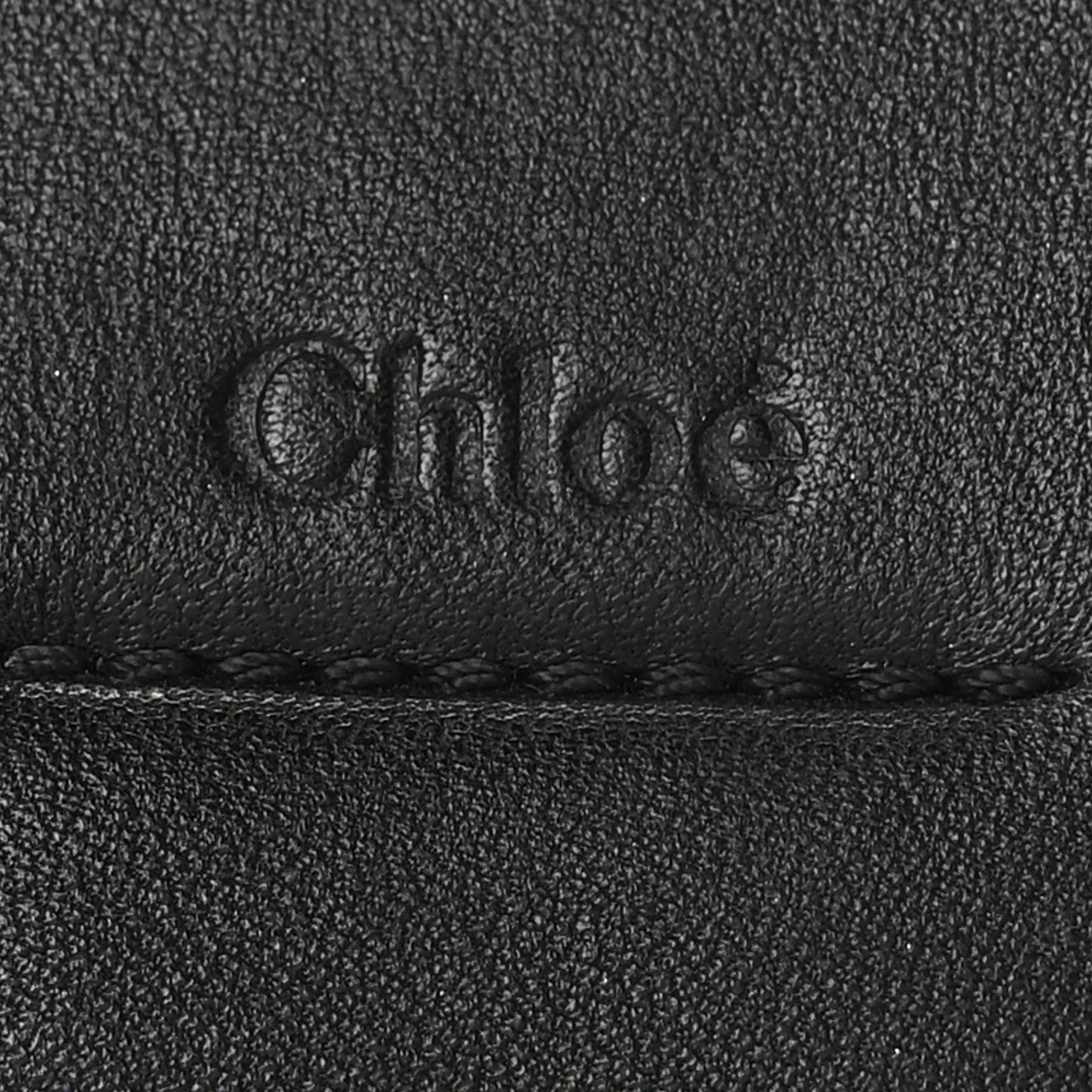 Chloe Lambskin Small Faye Top Handle Bag Black 7 of 9