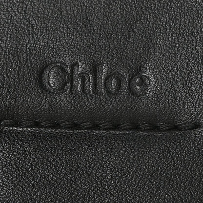 Chloe Lambskin Small Faye Top Handle Bag Black 7 of 9