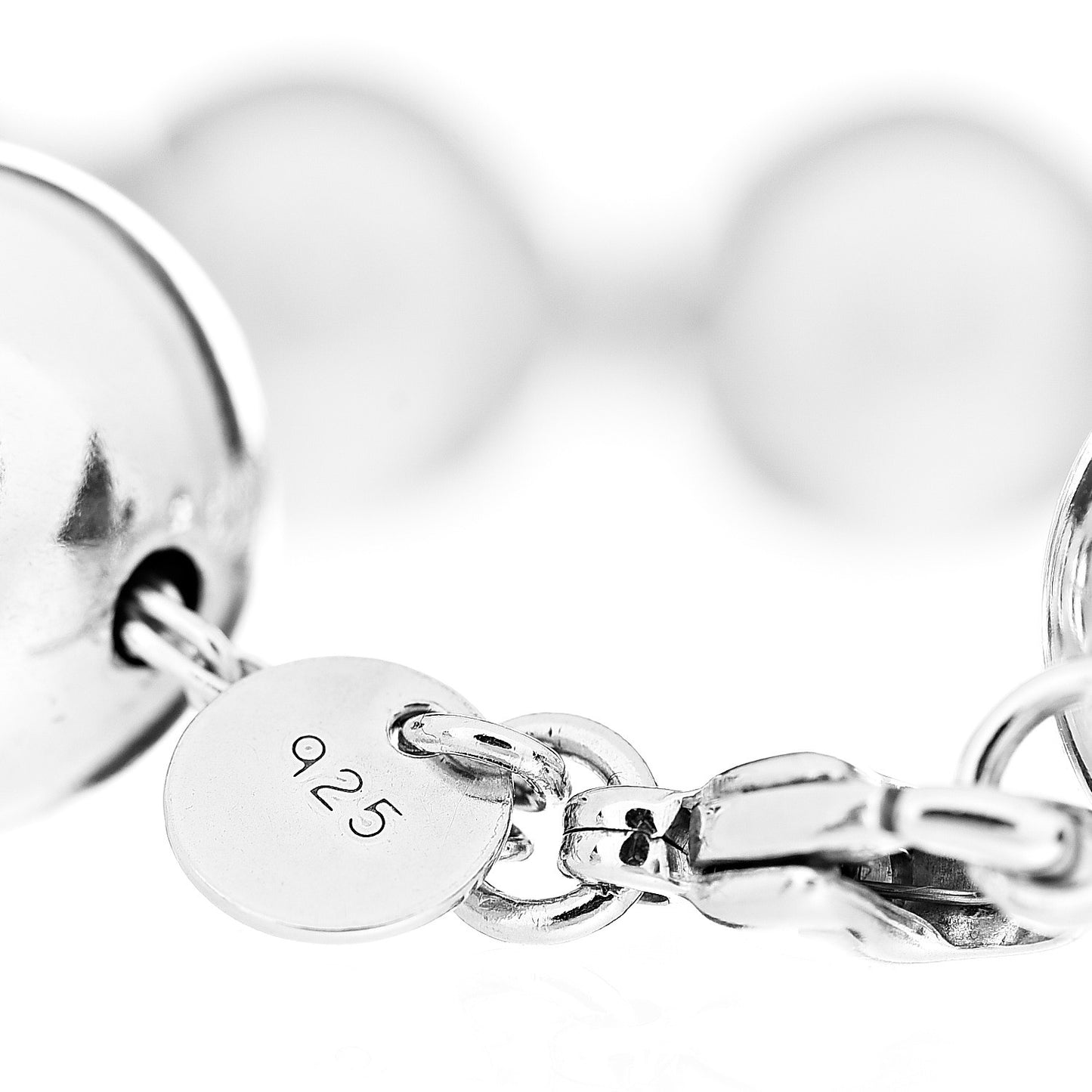 Sterling Silver 14mm HardWear Ball Bracelet