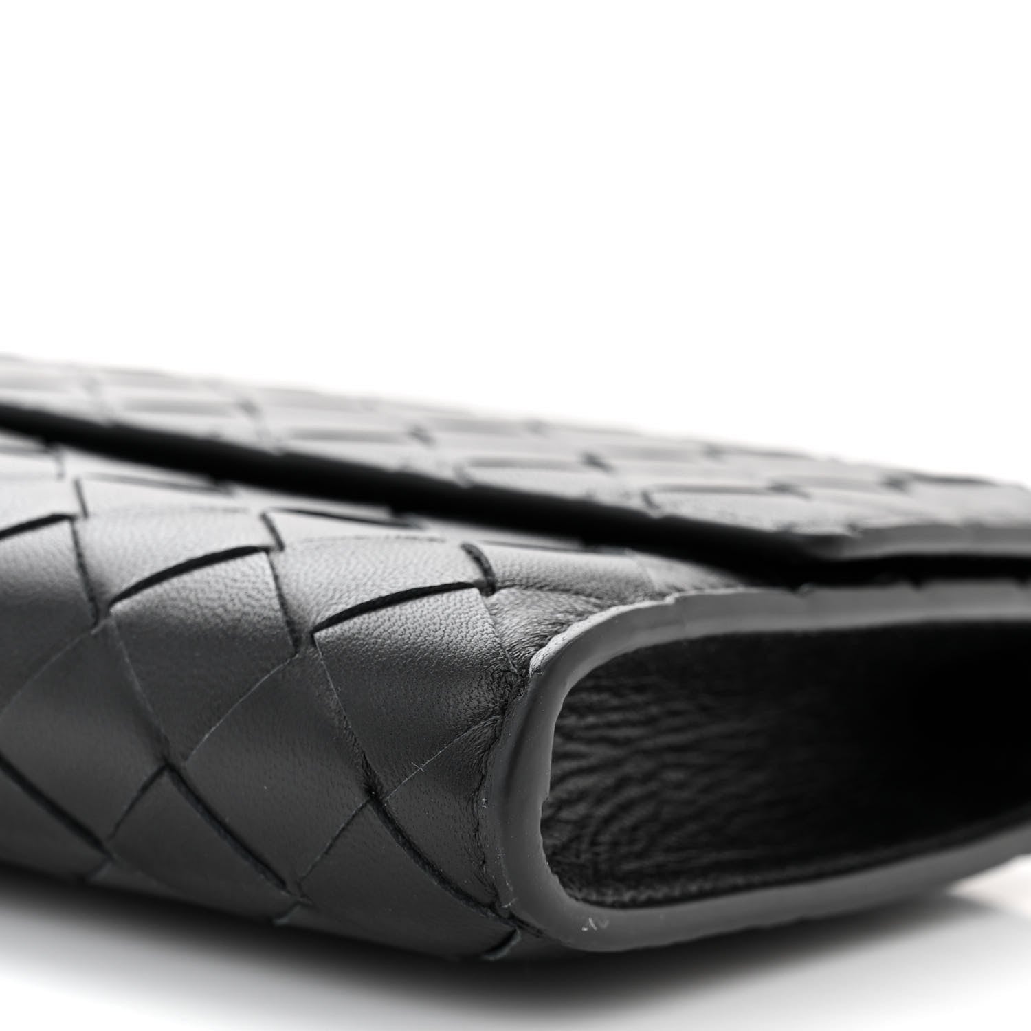 Bottega Veneta Nappa Intrecciato Long Andiamo Top Handle Clutch Black 9 of 9