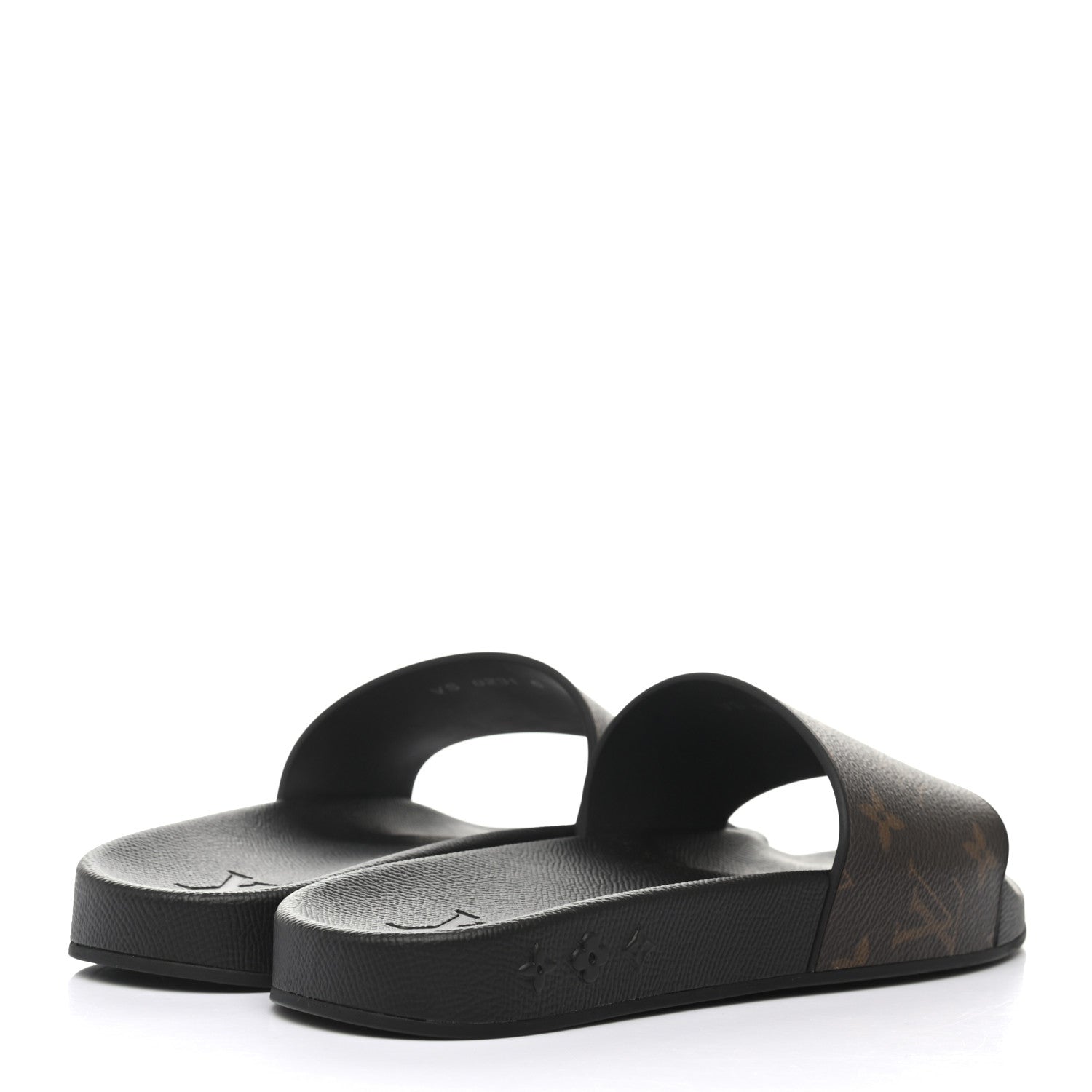 Louis Vuitton Rubber Monogram Mens Waterfront Mules 6 Macassar 4 of 8