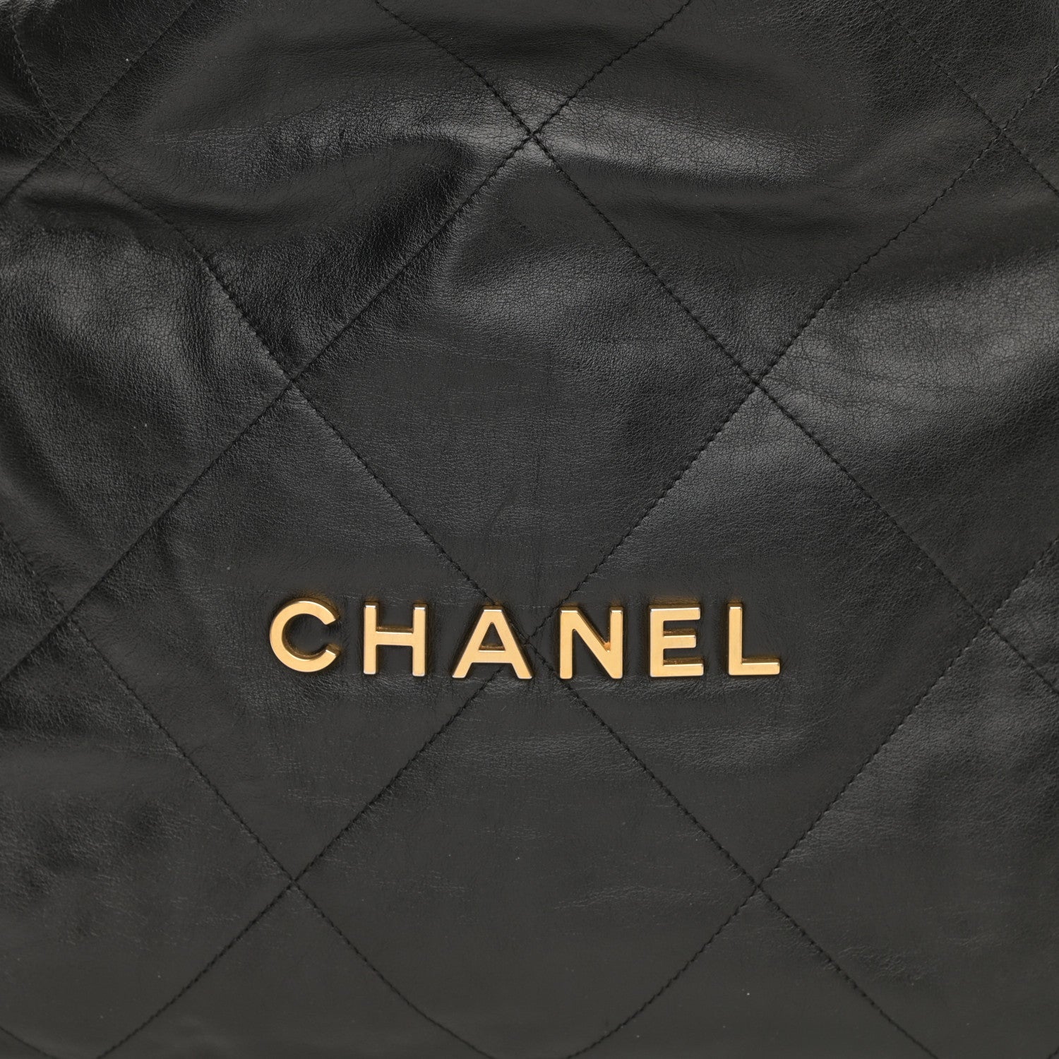 Chanel Shiny Calfskin Quilted Chanel 22 Black 8 of 10