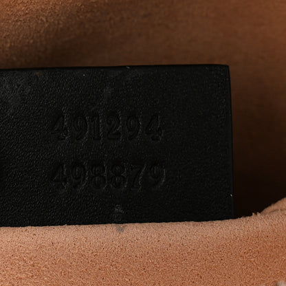 Gucci Calfskin Matelasse GG Marmont Belt Bag 95 38 Black 7 of 10