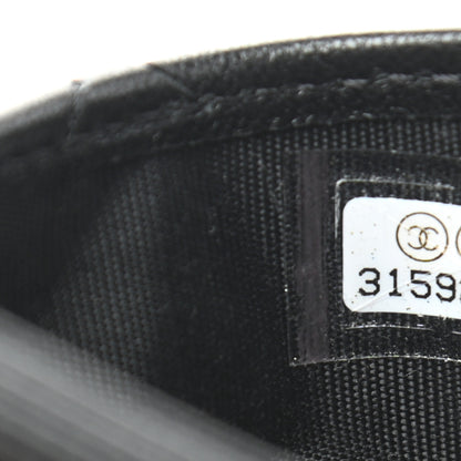 Chanel Lambskin Quilted Card Holder So Black 8 of 9