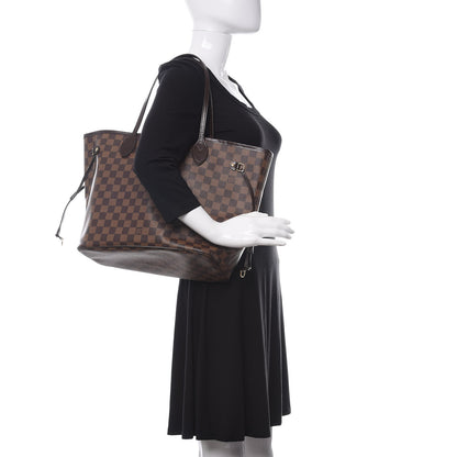 Louis Vuitton Damier Ebene Neo Neverfull MM 2 of 14