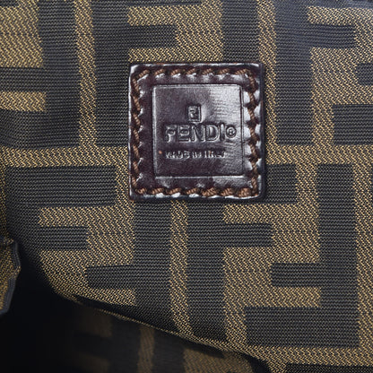 Fendi Zucca Drawstring Flap Backpack Tobacco 6 of 10