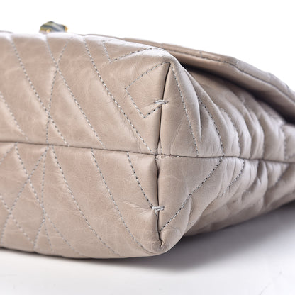 Lanvin Calfskin Quilted Large Happy Shoulder Bag Grey 11 of 12