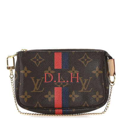 Louis Vuitton Monogram My LV Heritage Mini Pochette Accessories Marine Rouge 1 of 6
