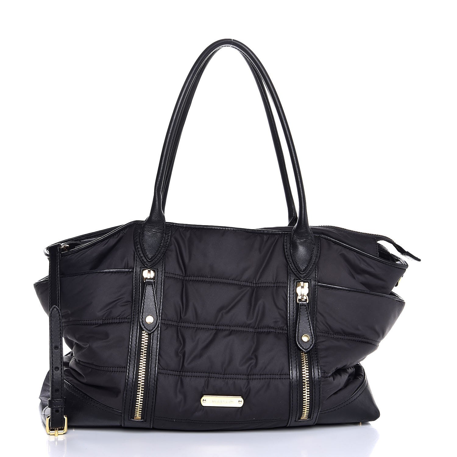 Burberry Nylon Large Olympia Diaper Bag Black 1 of 7