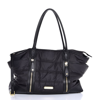 Burberry Nylon Large Olympia Diaper Bag Black 1 of 7