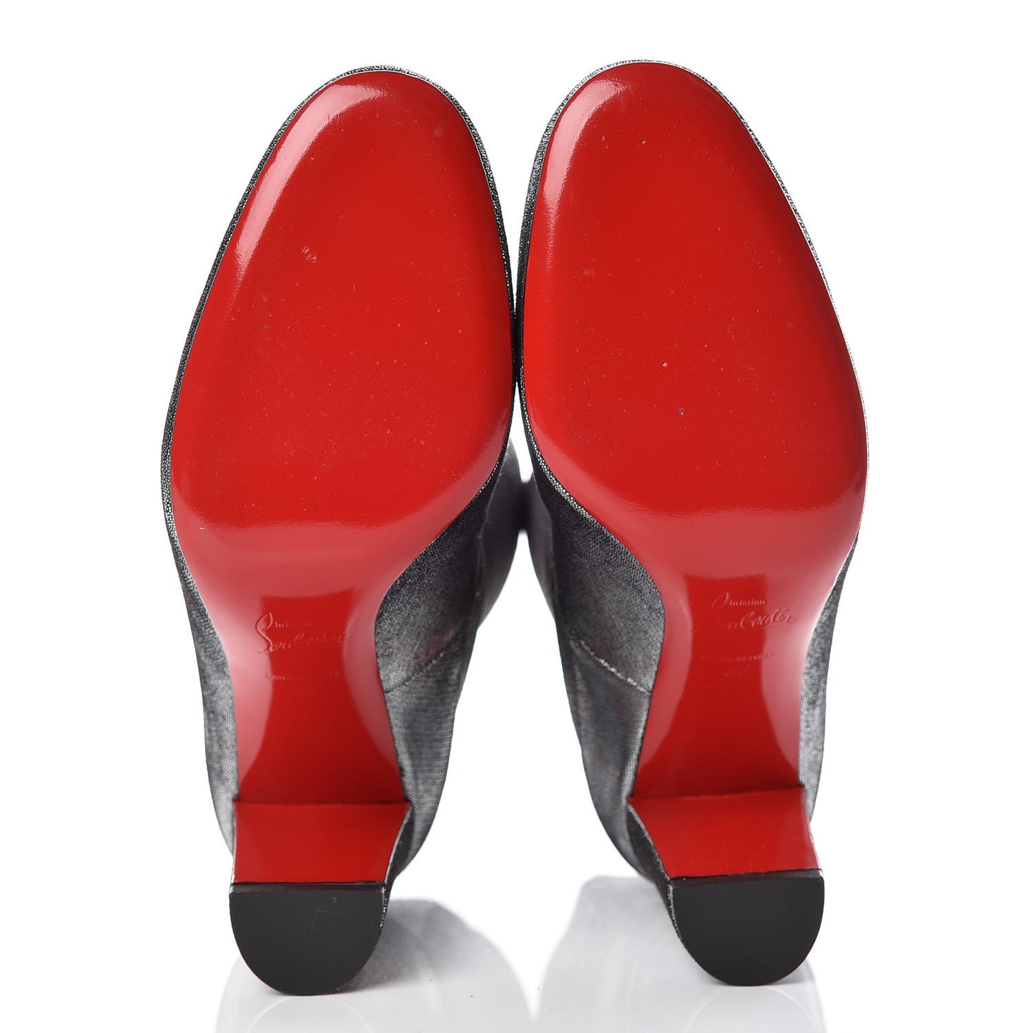 Nappa Stretch Gena 85 Bootie 37 Silver