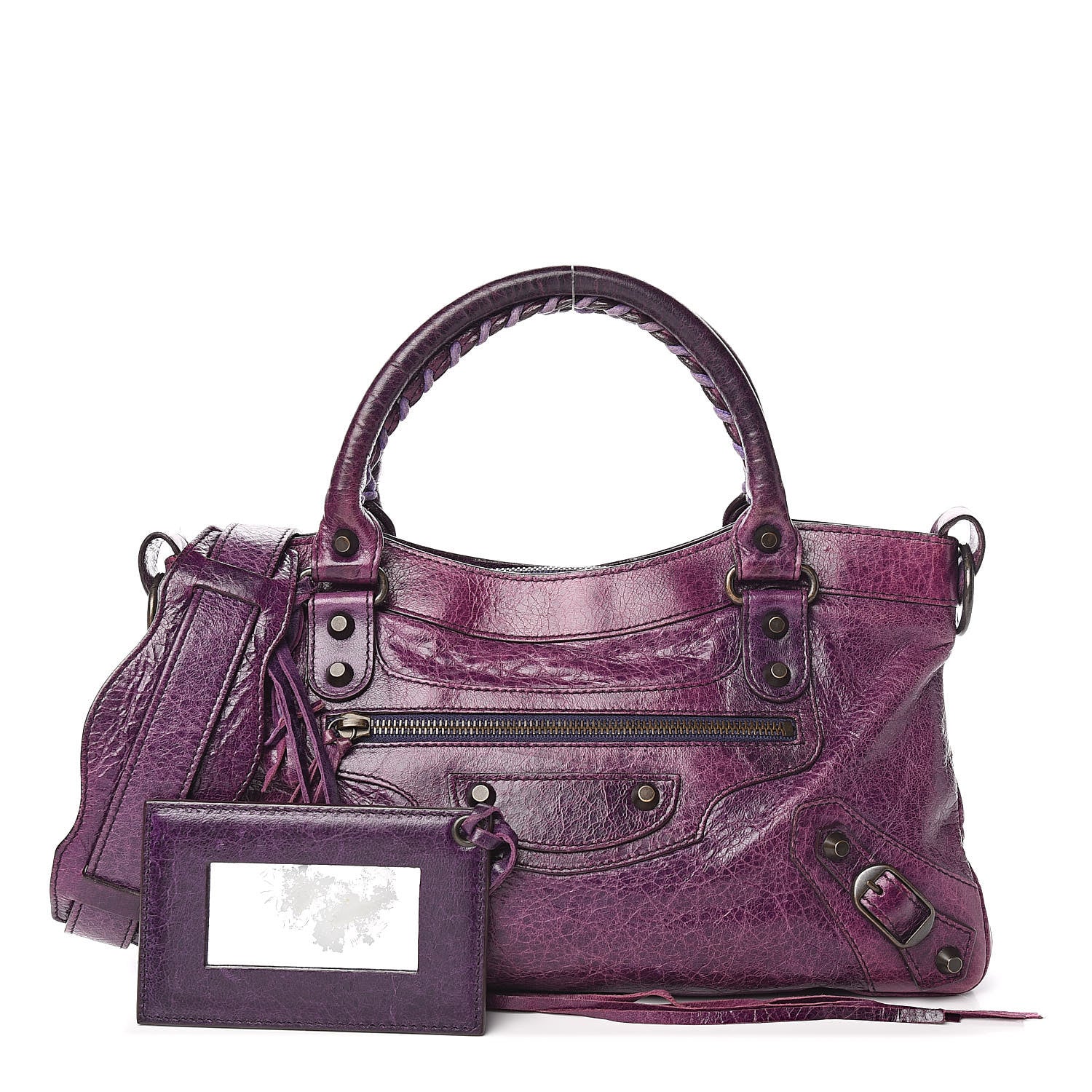 Balenciaga Agneau Classic Hardware First Raisin 1 of 14