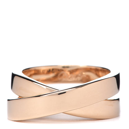 Cartier 18K Yellow Gold 9mm Paris Nouvelle Vague Ring 52 6 1 of 8