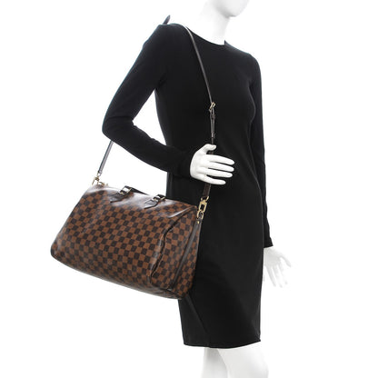 Louis Vuitton Damier Ebene Speedy Bandouliere 35 2 of 14