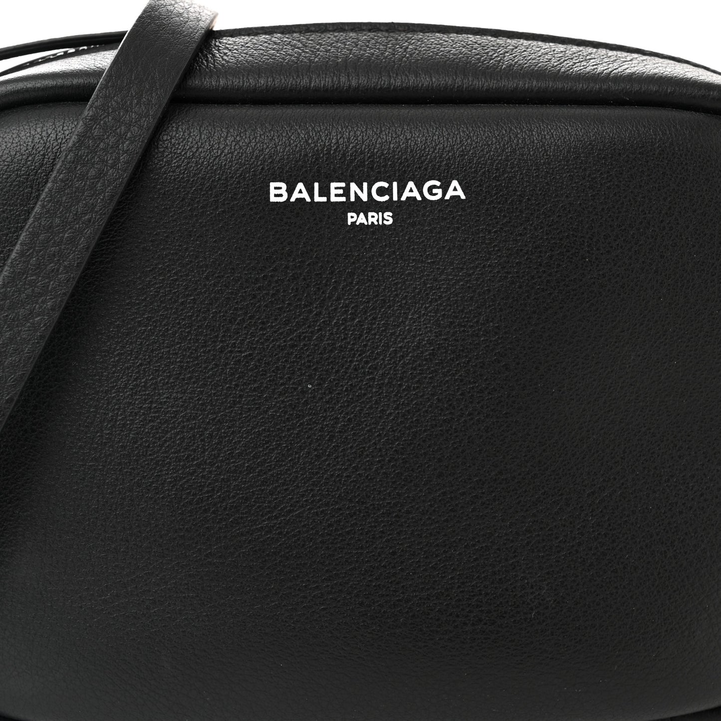 Calfskin Logo XS Everyday Camera Bag Black