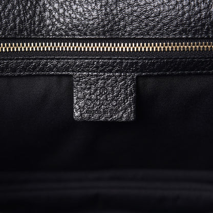Gucci Calfskin Web Blondie Shoulder Flap Bag Black 6 of 10