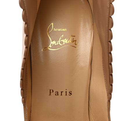 Christian Louboutin Kid Pijonina 100 Booties 41 Nude 6 of 10