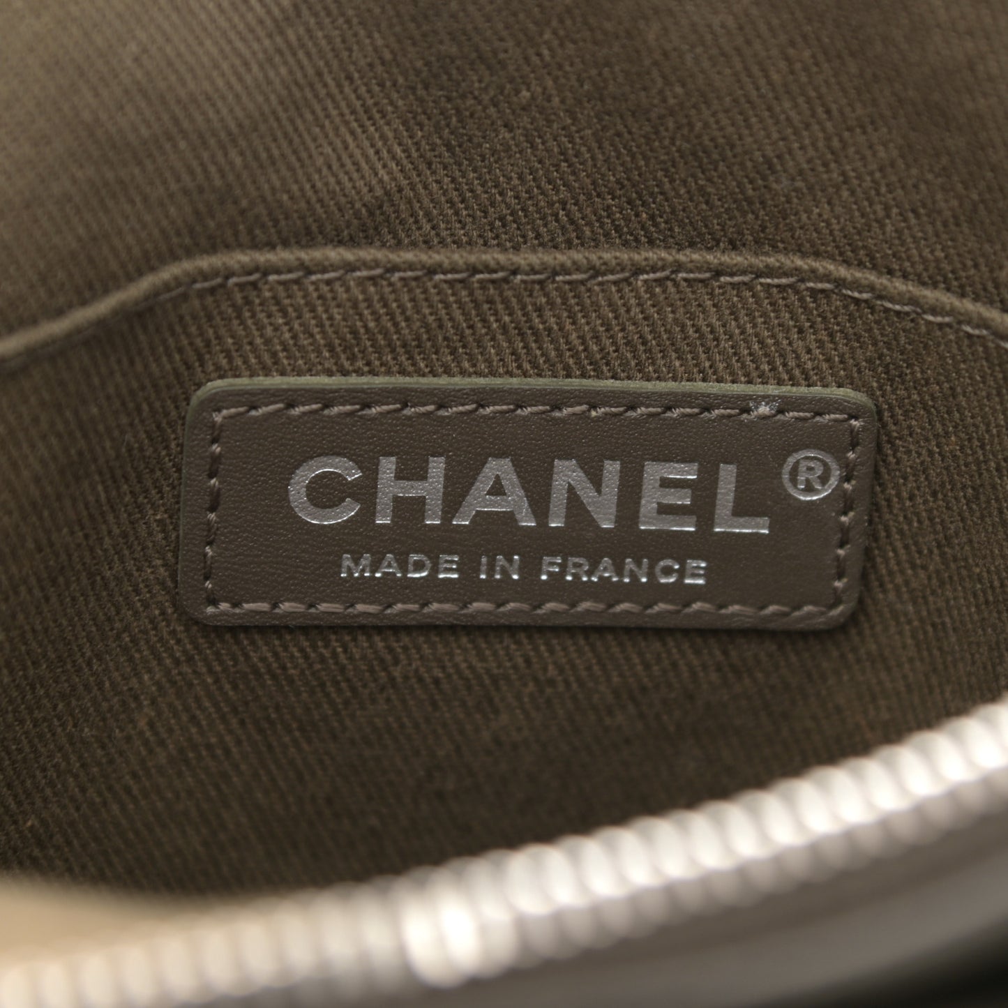 Lambskin Quilted Crossbody Dark Khaki