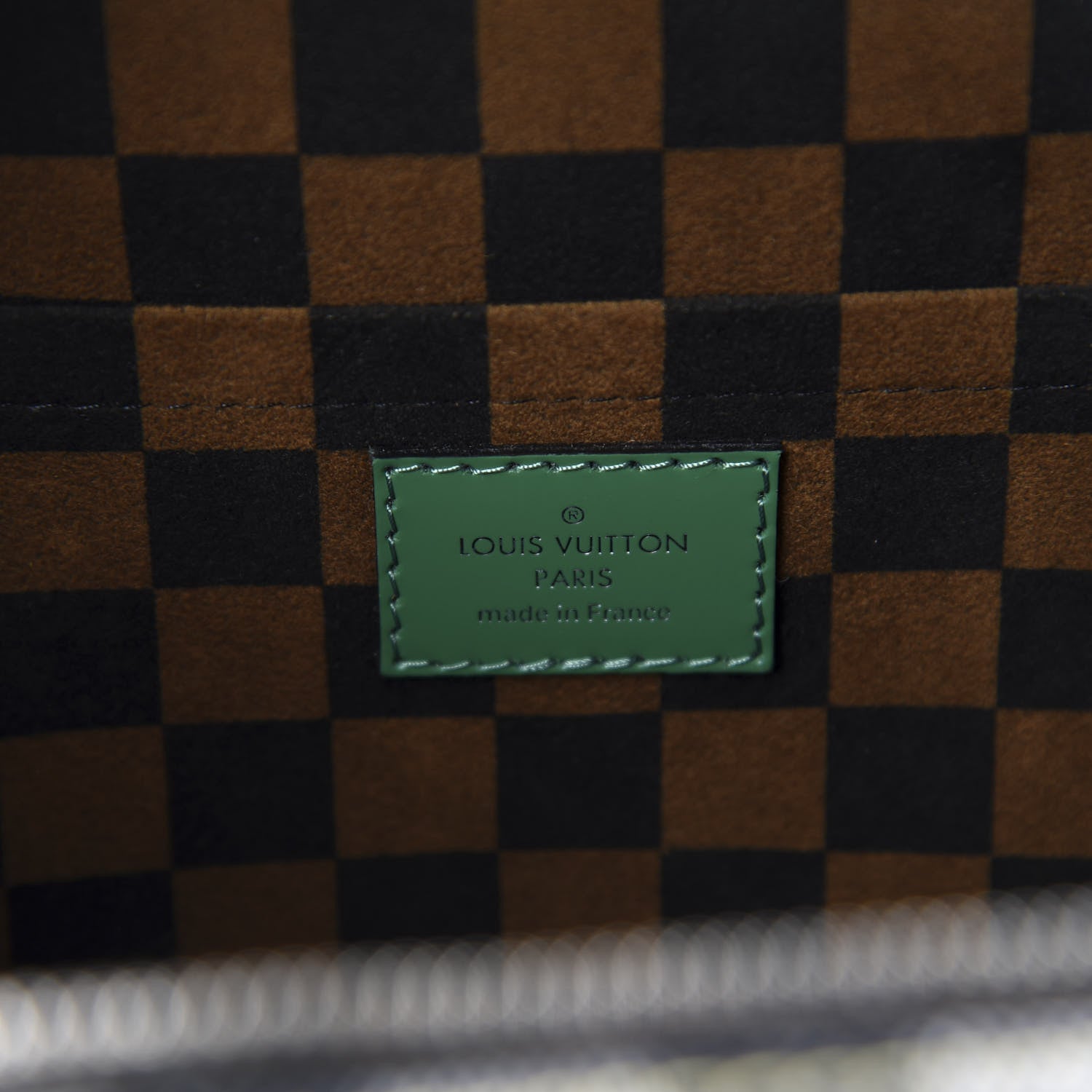 Louis Vuitton Damier Valisette BB Black White 8 of 10