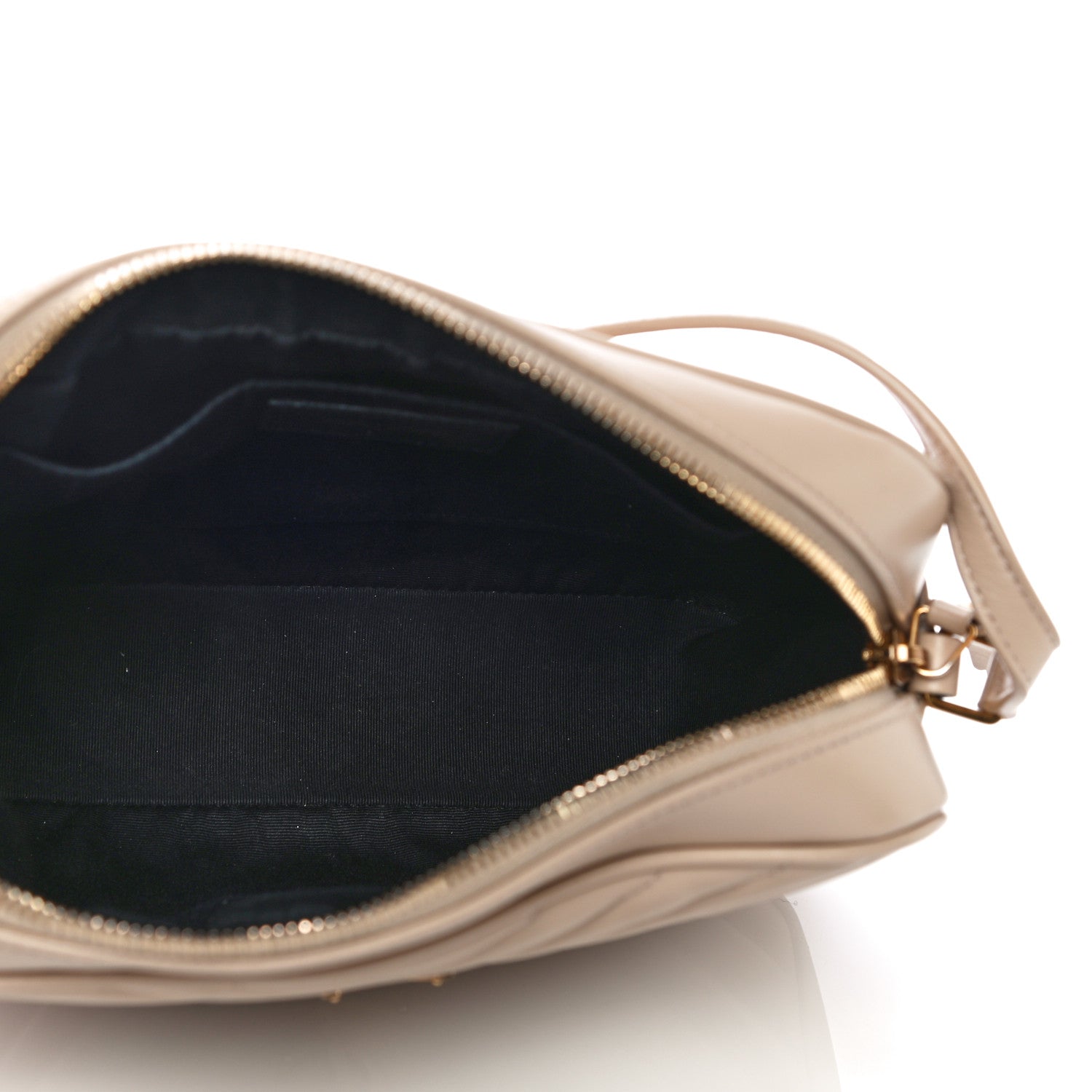 Saint Laurent Calfskin Matelasse Monogram Lou Camera Bag Nude Powder 5 of 9